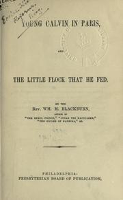 Cover of: Young Calvin in Paris and the little flock that he fed.