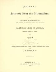 Cover of: Journal of my journey over the mountains