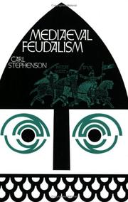 Cover of: Mediaeval Feudalism by Carl Stephenson