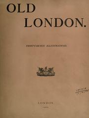 Cover of: Old London. by 
