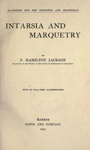 Cover of: Intarsia and marquetry