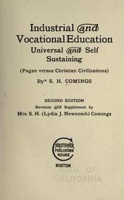 Cover of: Industrial and vocational education by Samuel Huntington Comings