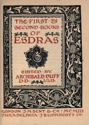 Cover of: The first and second books of Esdras. by 