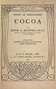 Cover of: Cocoa