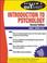 Cover of: Schaum's outline of theory and problems of introduction to psychology