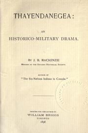 Front cover of Thayendanegea by Unknown