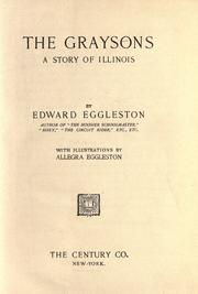 Cover of: The Graysons by Edward Eggleston, Edward Eggleston