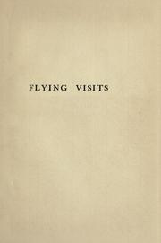 Cover of: Flying visits to the city of Mexico and the Pacific coast by L. Eaton Smith