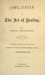 Organon der rationellen Heilkunde by Samuel Hahnemann