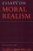 Cover of: Essays on moral realism