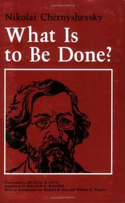 Cover of: What is to be done?