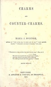 Cover of: Charms and counter-charms