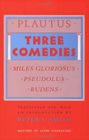 Cover of: Three comedies | Titus Maccius Plautus
