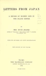Cover of Letters from Japan