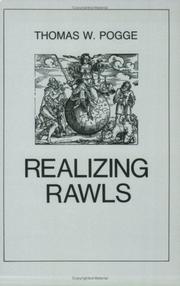 Cover of: Realizing Rawls by Thomas Winfried Menko Pogge