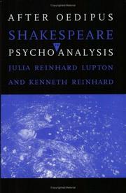 Cover of: After Oedipus: Shakespeare in psychoanalysis