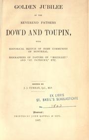 Golden jubilee of the Reverend Fathers Dowd and Toupin