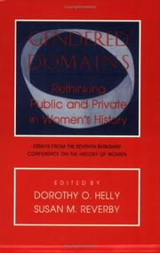 Cover of: Gendered Domains by Dorothy O. Helly