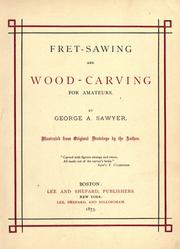 Cover of: Fret-sawing and wood-carving