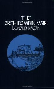 Cover of: The Archidamian War