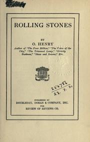 Cover of: Rolling stones by O. Henry