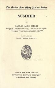 Cover of: Summer