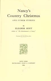 Cover of: Nancy's country Christmas: and other stories