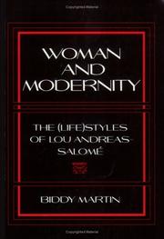 Woman and modernity by Biddy Martin