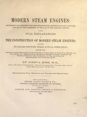 Cover of: Modern steam engines: an elementary treatise upon the steam engine