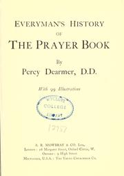 Cover of: Everyman's history of the prayer book