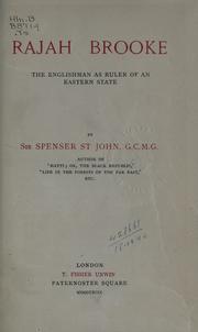 Rajah Brooke by St. John, Spenser Sir