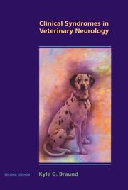 Cover of: Clinical syndromes in veterinary neurology by Kyle G. Braund, Kyle G. Braund