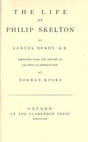 Cover of: The life of Philip Skelton by Samuel Burdy