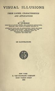 Cover of: Visual illusions: their causes, characteristics and applications.