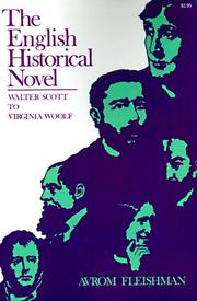 The English historical novel by Avrom Fleishman