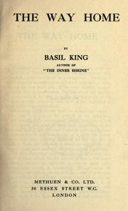 Cover of: The way home. by Basil King