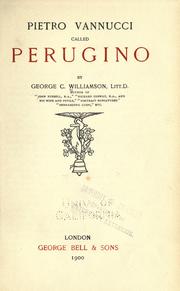 Cover of: Pietro Vannucci, called Perugino