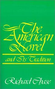 Cover of: The American novel and its tradition