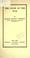 Cover of: The cause of the war.