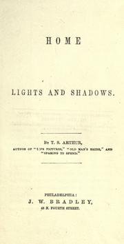 Cover of: Home lights and shadows