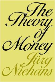 Cover of: The Theory of Money