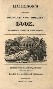 Cover of: Harrison's amusing picture and poetry book: containing seventy engravings.