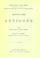 Cover of: Sophocles Antigone; edited on the basis of Wolff's edition by Martin L. D'Ooge...