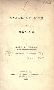 Cover of: Vagabond life in Mexico