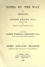 Notes by the way by Francis, John Collins.