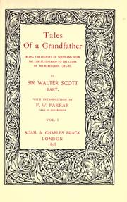 Cover of: The tales of a grandfather by Sir Walter Scott