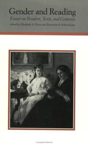 Cover of: Gender and reading by edited by Elizabeth A. Flynn and Patrocinio P. Schweickart.