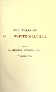 Cover of: Cerise by G. J. Whyte-Melville