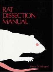 Cover of: Rat dissection manual