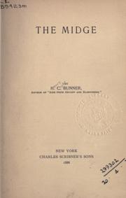 Cover of: The midge. by Henry Cuyler Bunner, Henry Cuyler Bunner